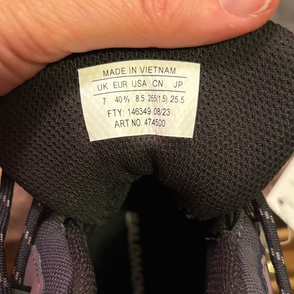 NWT Salomon womens X Ultra 360 Mid GTX® hiking boots sz 8.5 - Picture 7 of 7